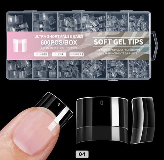 Nail Tip Extension Square 600pcs/Box