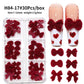 Nail Charm Red Bow #8417-4
