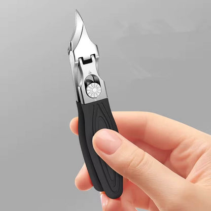 Toenail Clippers for Ingrown & Thick Toenails Black and White 1pcs #9226-4