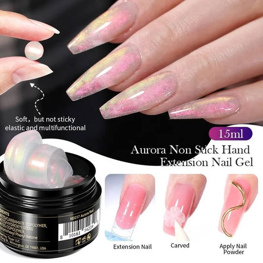 Nail Art Aurora Non-Stick Extension Gel