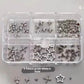Nail Charm Star, Cross 6styles/box #4149-4