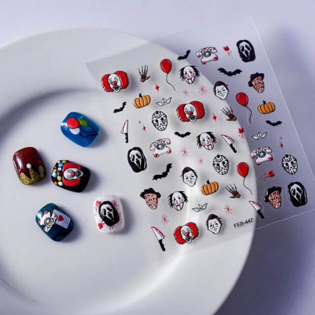 Nail Sticker Halloween FEB447