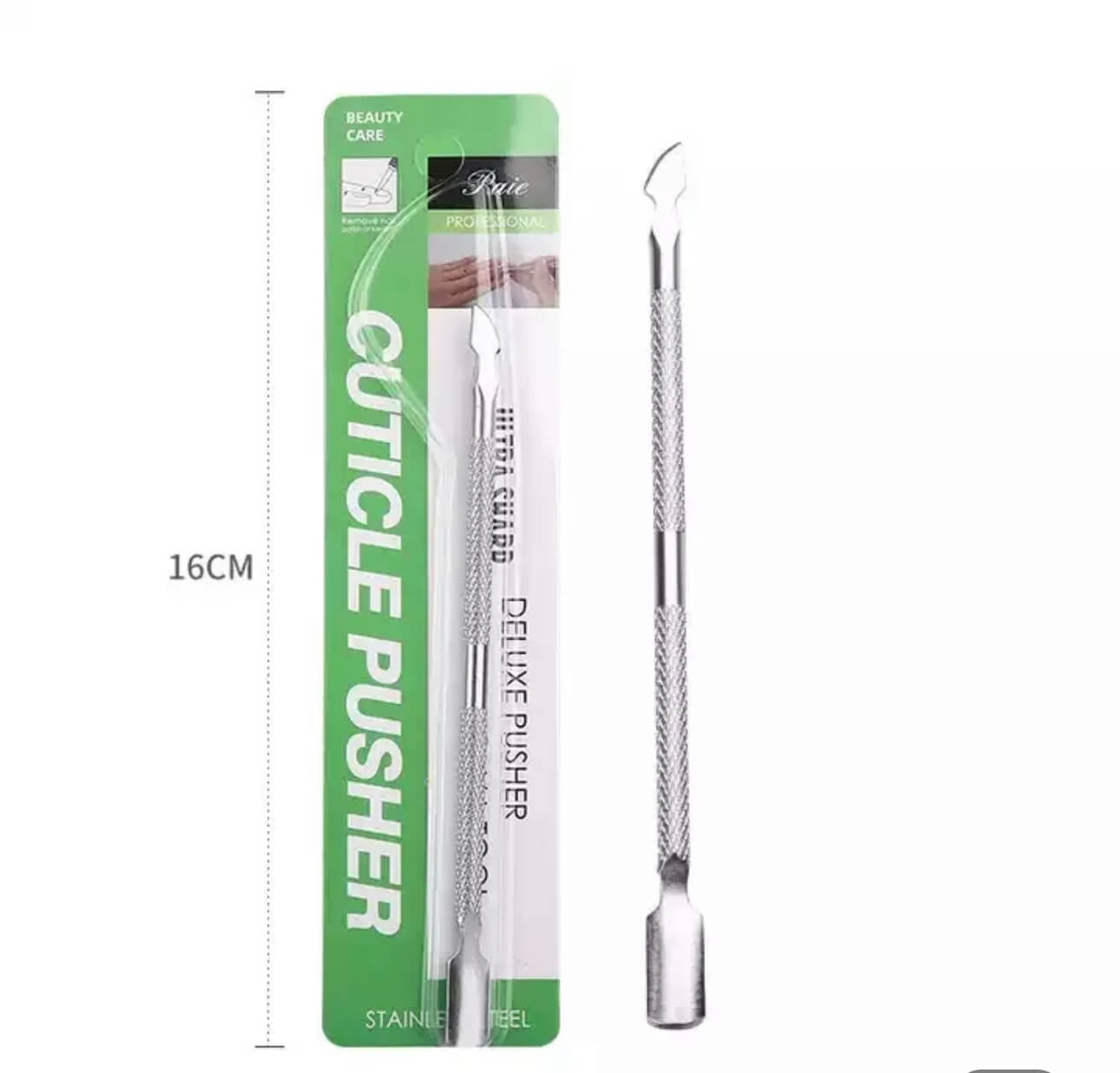 Cuticle Pusher Stainless Steel - Premier Nail Supply 