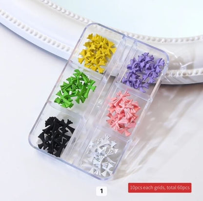 Nail Art Cross 3D Color Charm Pack