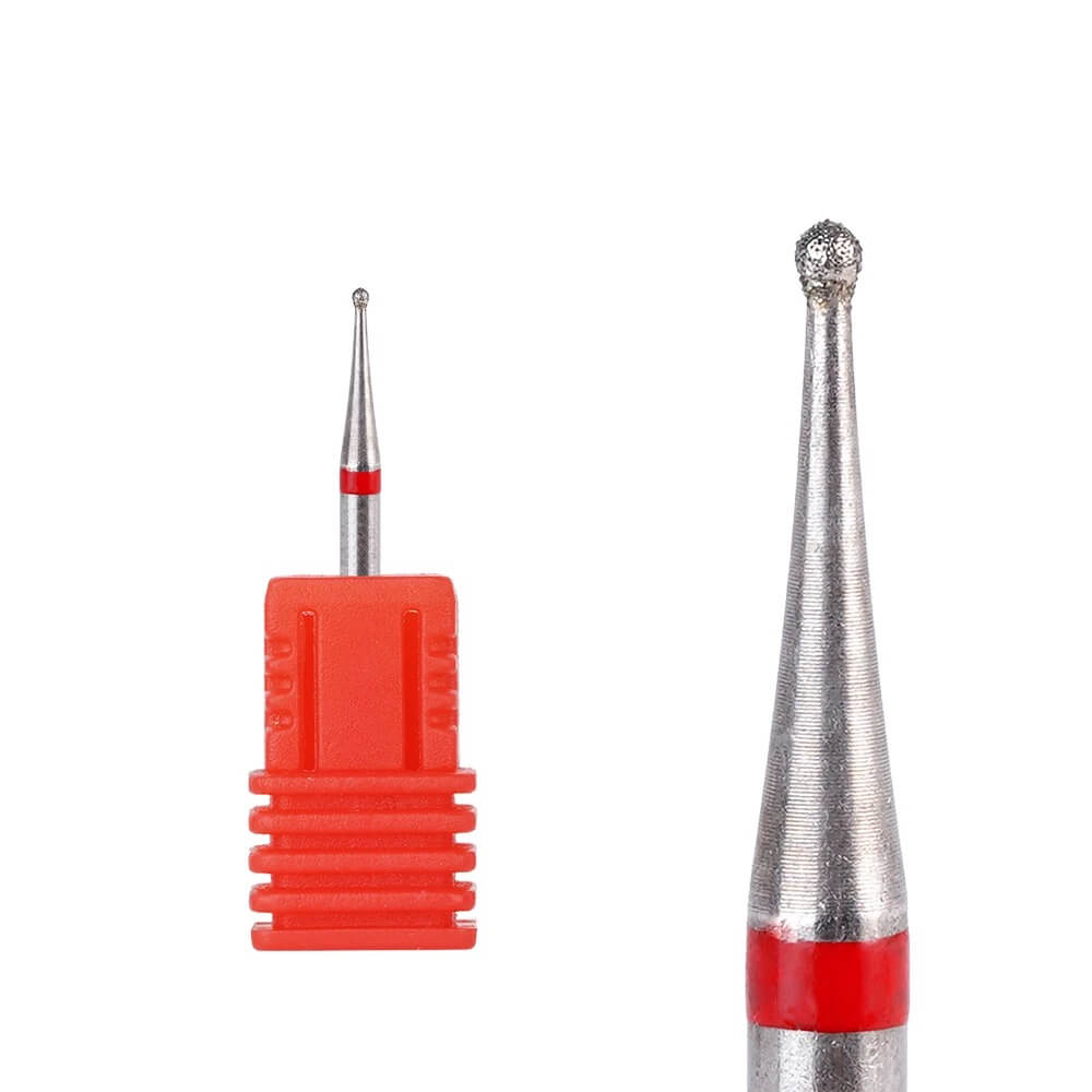 Diamond Nail Drill Bit Cuticle Ball F 3/32"