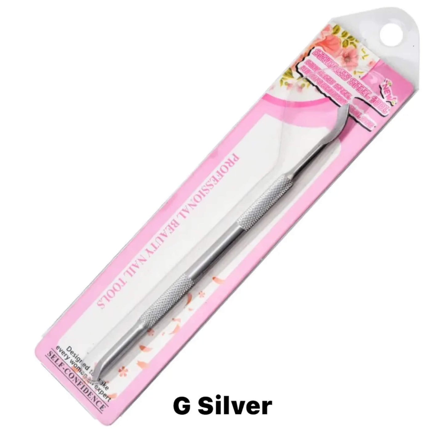 Stainless Steel Cuticle Pusher 7 Different Mode