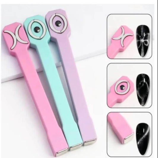 Nail Cat Eye Magnetic 3 In 1  Tool