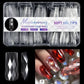 Nail Tip Press on 3D Diamond Effect