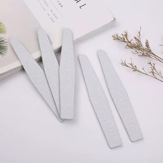 Nail File Premium Angle Zebra 80/80Grits Pack 50pcs #7080-18