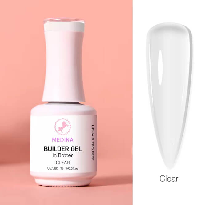 Medina - Rubber Builder Gel Clear 15ml