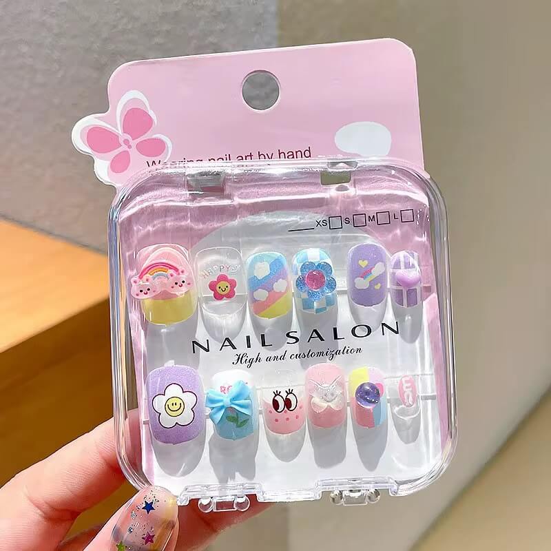 Kids Press on Nails – Cute Fake Nails for Girls #7816-5