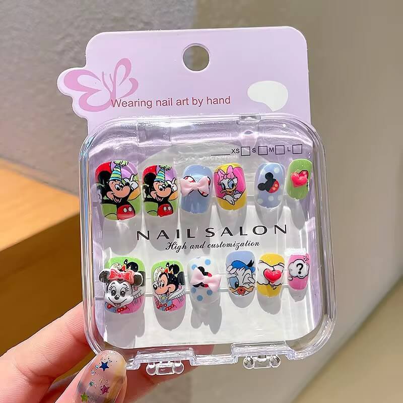 Kids Press on Nails – Cute Fake Nails for Girls #7411-5