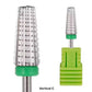 MN Beauty- Nail Drill Bit Coarse 5in1 Umbrella TLR 3/32