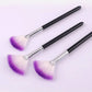 Nail Brush Fan Shape Dust - Premier Nail Supply 