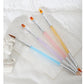 Nail Brushes Flower Set Double Side 4 pcs/set - Premier Nail Supply 