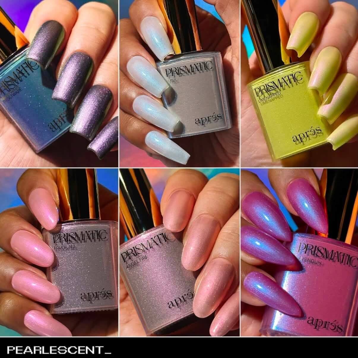 Apres Prismatic 6 Gel Couleur 1Set #CE12 to #CE26