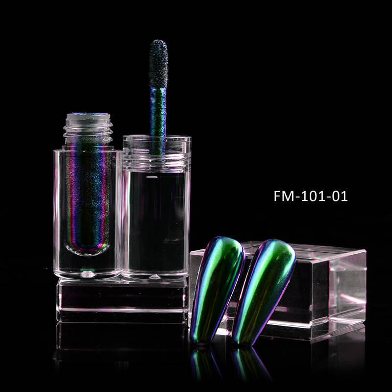 Chrome Nail Powder Liquid FM101 - Premier Nail Supply 