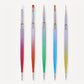 Nail Art Brush Dotting & Liner Brushes 5pcs/set - Premier Nail Supply 
