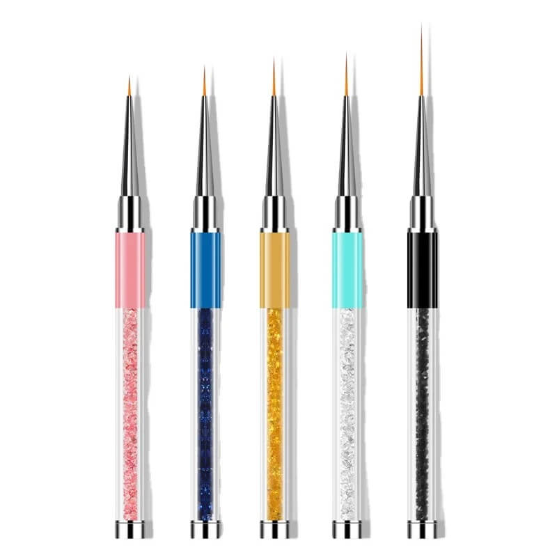 Nail Art Brush Liner 5pcs/Set - Premier Nail Supply 