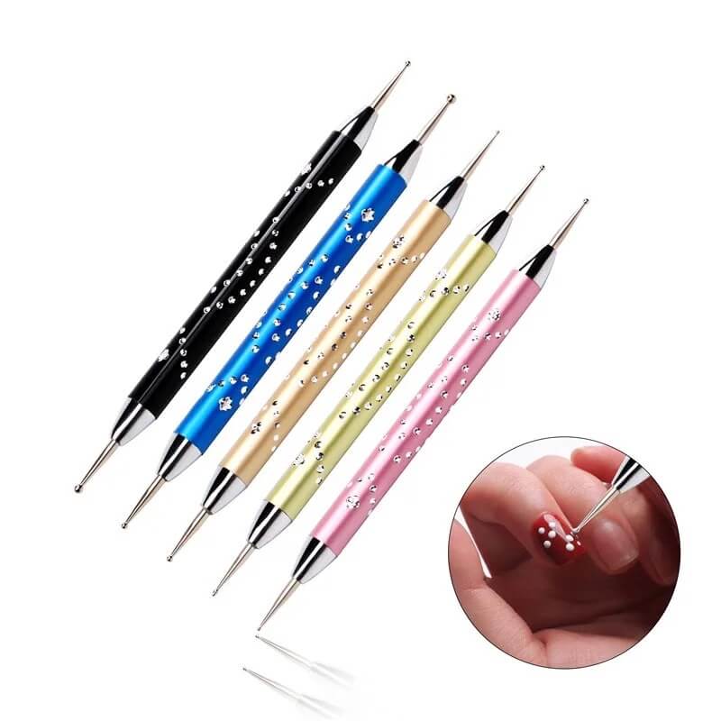 Nail Art Dotting Tool 5pcs/Set - Premier Nail Supply 