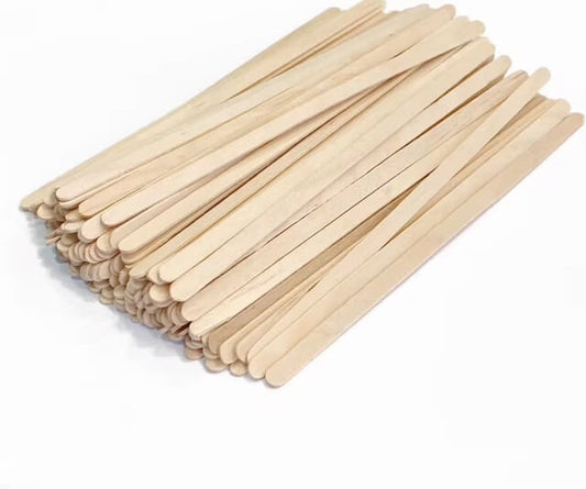 Wax Wooden Sticks 100pcs/Bag