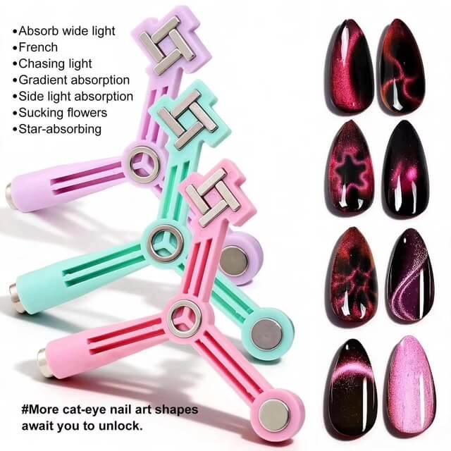 Nail Cat Eye Magnet 4in1