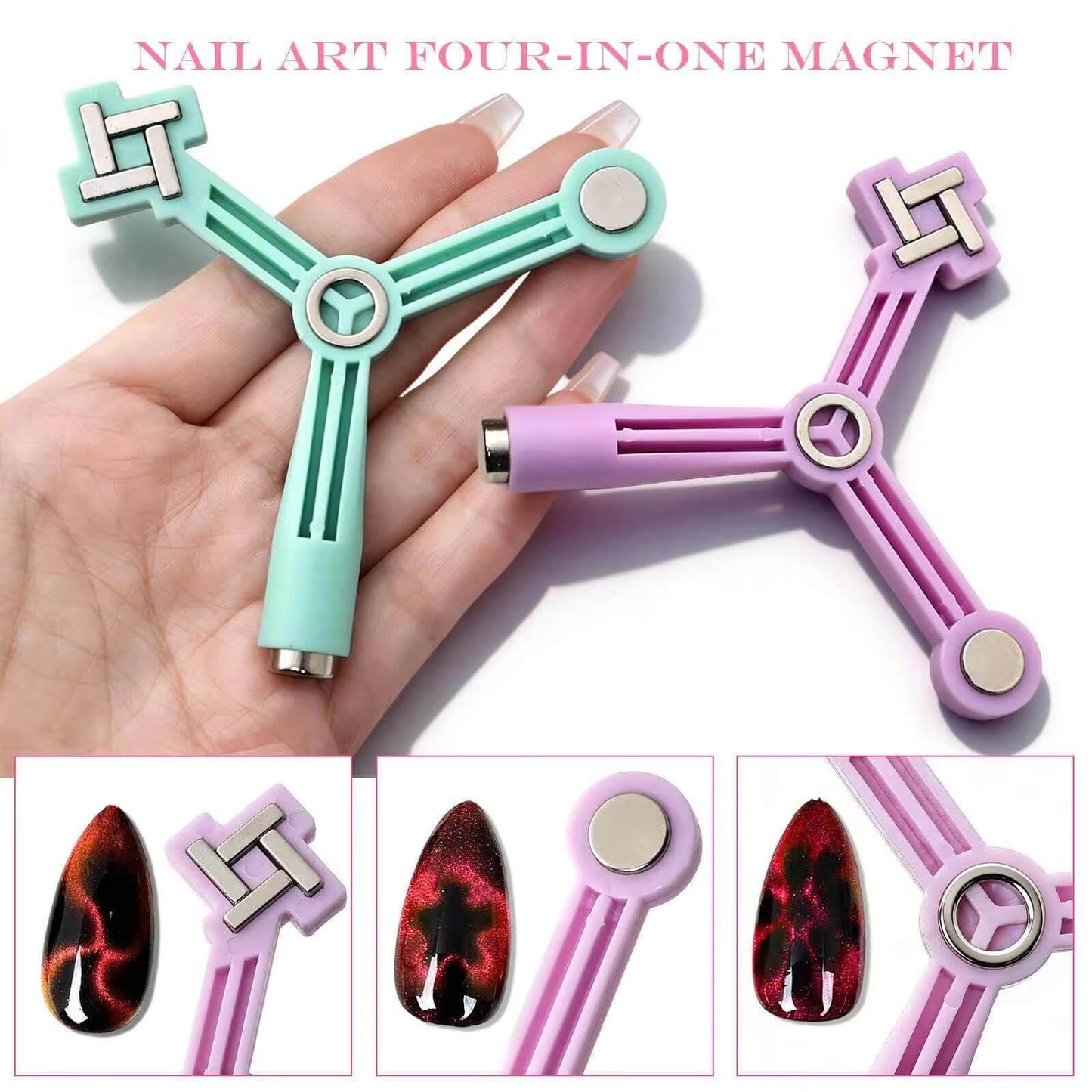 Nail Cat Eye Magnet 4in1