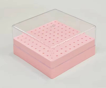 Nail Drill Bits Holder 100 Slot / Box