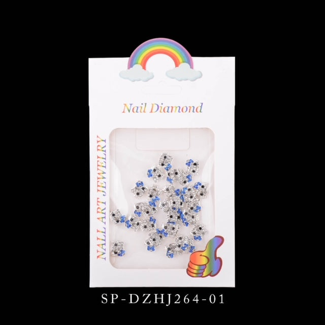 3D Hello Kitty Rhinestone Nail Charm 10 pcs/bag - Premier Nail Supply 