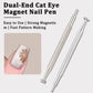 Nail Magnet Tool Dual-Head Cat Eye Flower 2 in 1