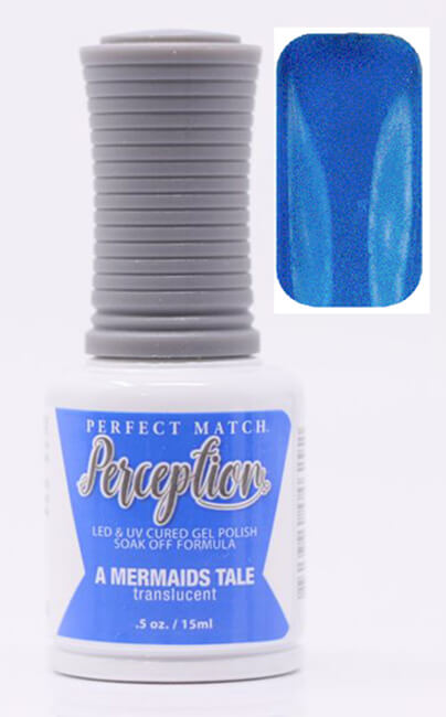 LeChat Perfect Match Perception Gel Polish A Mermaid's Tale 0.5 oz - #TGP11 - Premier Nail Supply 
