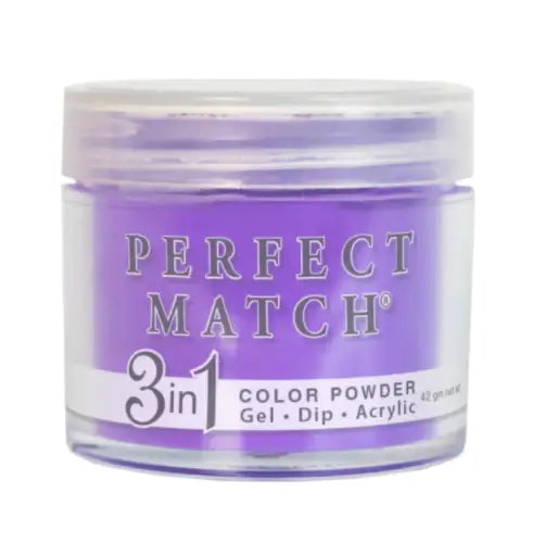LeChat Perfect Match Dip Powder - Purple Craze 0.5 oz - #PMDP277 - Premier Nail Supply 