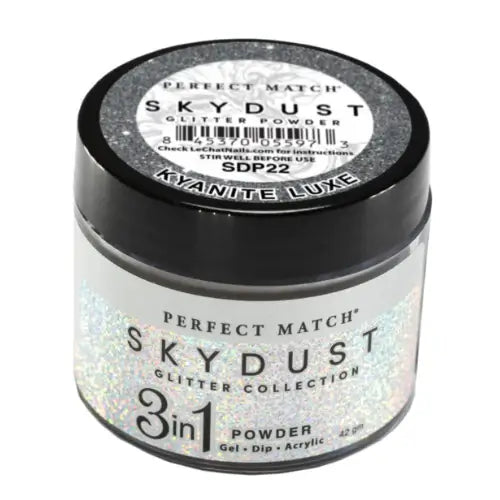 LeChat Perfect Match Sky Dust Dip Powder - Kyanite Luxe 0.5 oz - #SDP22 - Premier Nail Supply 