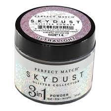 LeChat Perfect Match Sky Dust Glitter Powder - Ultralight 1.48 oz - #SDP14 - Premier Nail Supply 