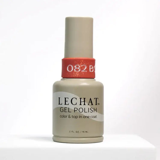 LeChat Gel Polish Color & Top One Coat Bonfire 0.5 oz  - #LG082 - Premier Nail Supply 