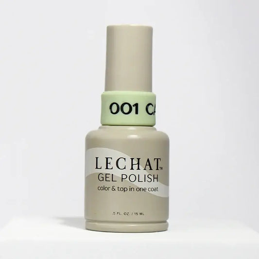 LeChat Gel Polish Color & Top One Coat Cactus 0.5 oz  - #LG001 - Premier Nail Supply 