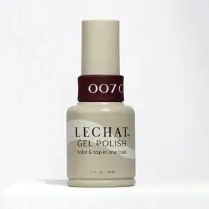 LeChat Gel Polish Color & Top One Coat Crow 0.5 oz  - #LG007 - Premier Nail Supply 