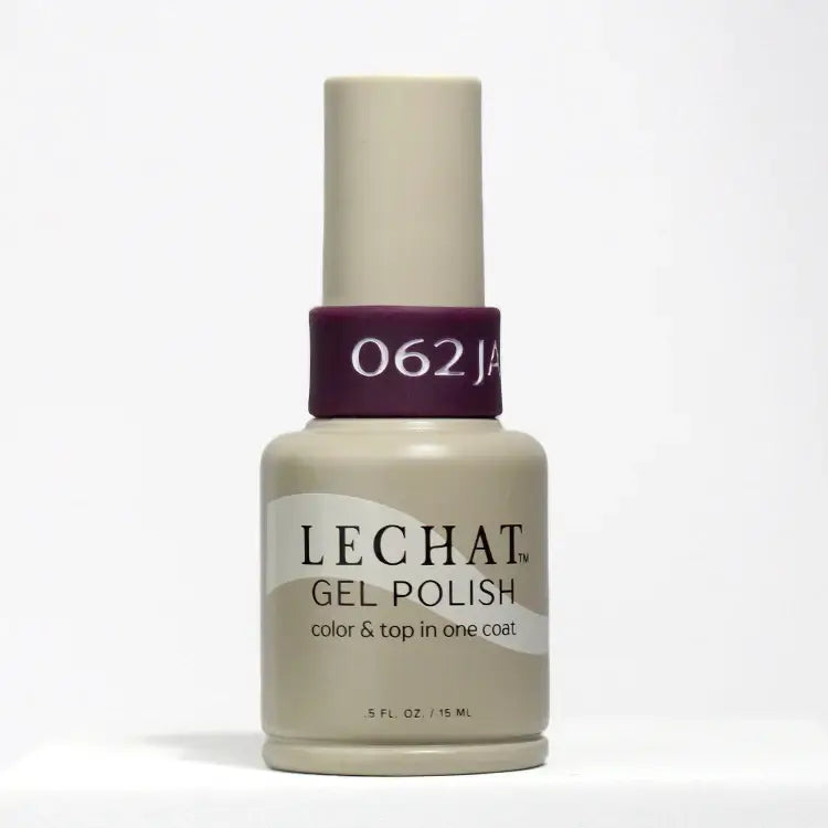 LeChat Gel Polish Color & Top One Coat Jam Jar 0.5 oz  - #LG062 - Premier Nail Supply 