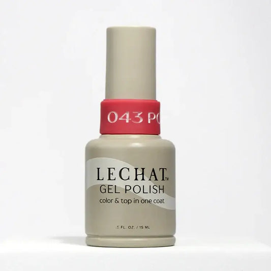 LeChat Gel Polish Color & Top One Coat Popsicle 0.5 oz  - #LG043 - Premier Nail Supply 