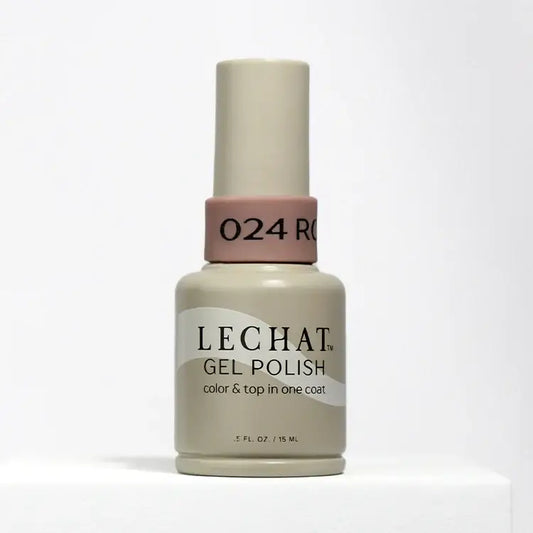 LeChat Gel Polish Color & Top One Coat Roan 0.5 oz  - #LG024 - Premier Nail Supply 