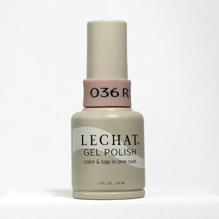LeChat Gel Polish Color & Top One Coat Rouge 0.5 oz  - #LG036 - Premier Nail Supply 