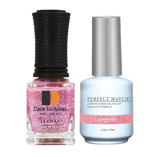 Lechat Perfect Match Gel Polish & Nail Lacquer - Ice Princess 0.5 oz - #PMS167 - Premier Nail Supply 