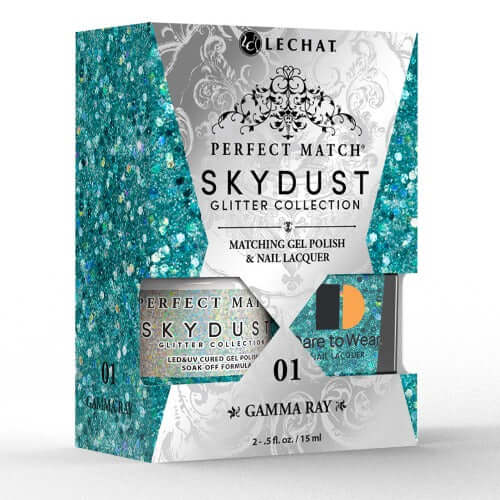 Lechat Perfect Match Sky Dust Gel Polish - Gamma Ray 0.5 oz - # SDMS01 - Premier Nail Supply 