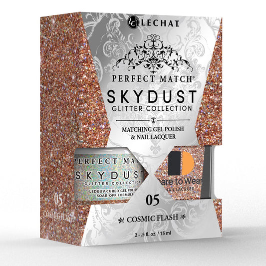 Lechat Perfect Match Sky Dust Gel Polish Cosmic Flash 0.5 oz - #SDMS05 - Premier Nail Supply 