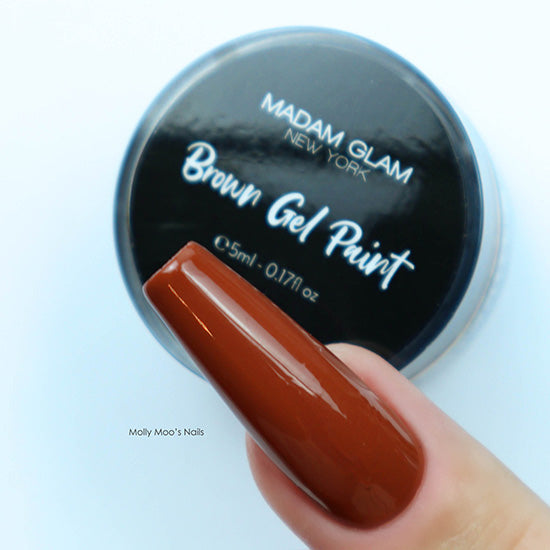 Brown Gel Paint