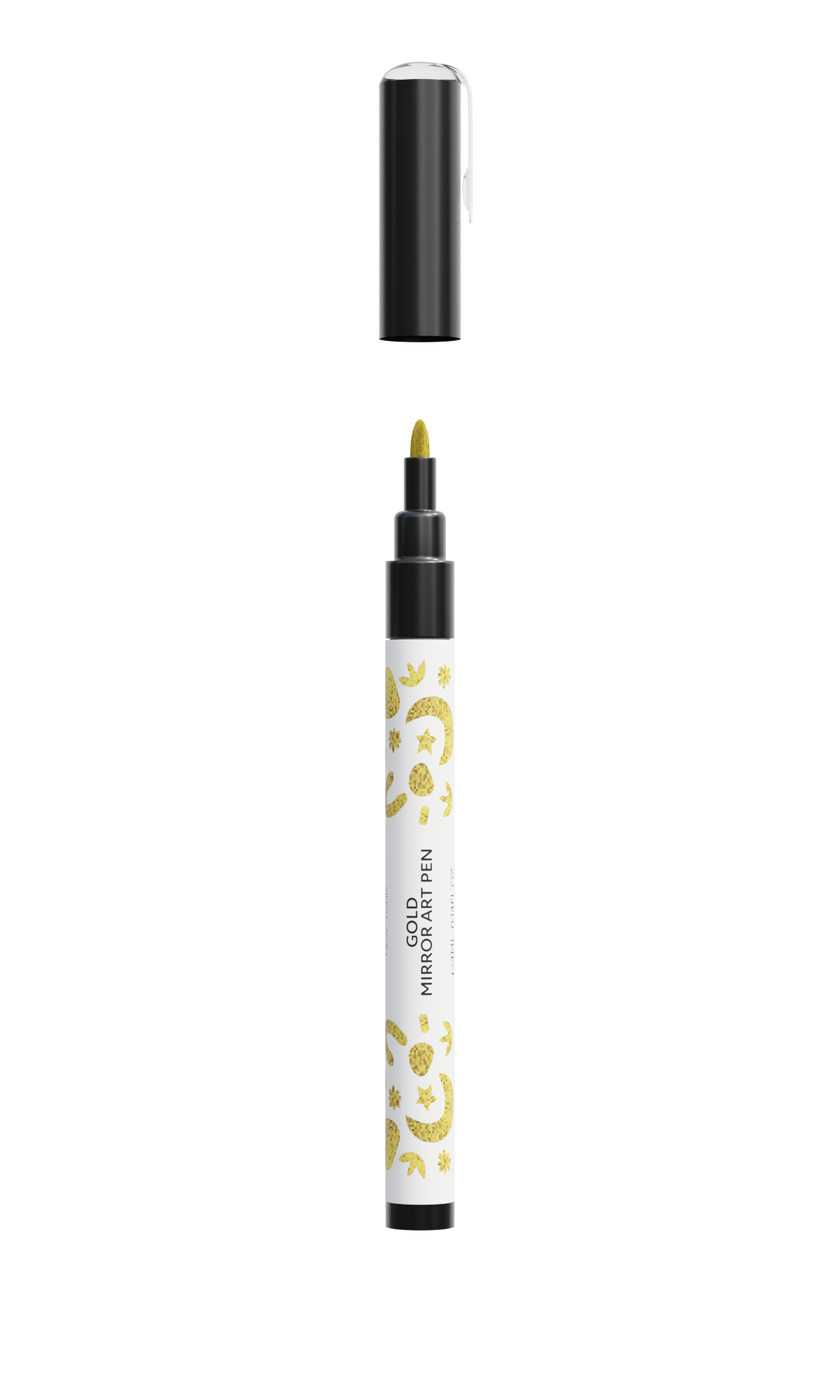 Gold Mirror Art Pen