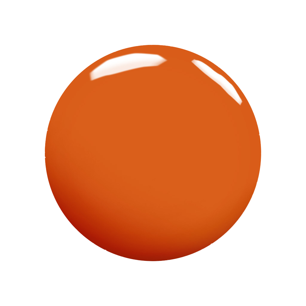 Orange Gel Paint