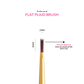 Professional Flat Plaid Nail Brush