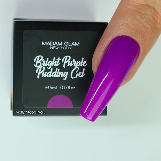 Bright Purple Pudding Gel