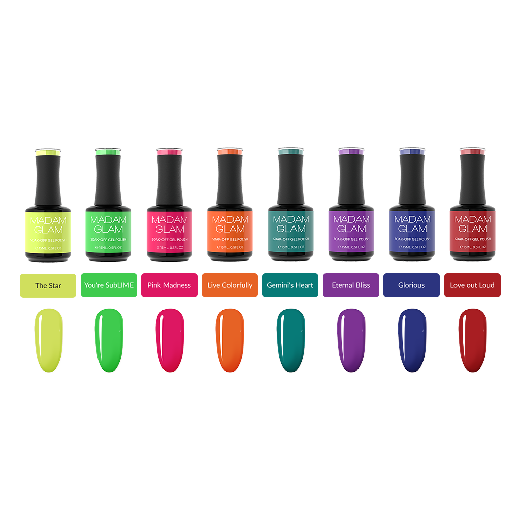 House of COLOR - 8 Gels Bundle